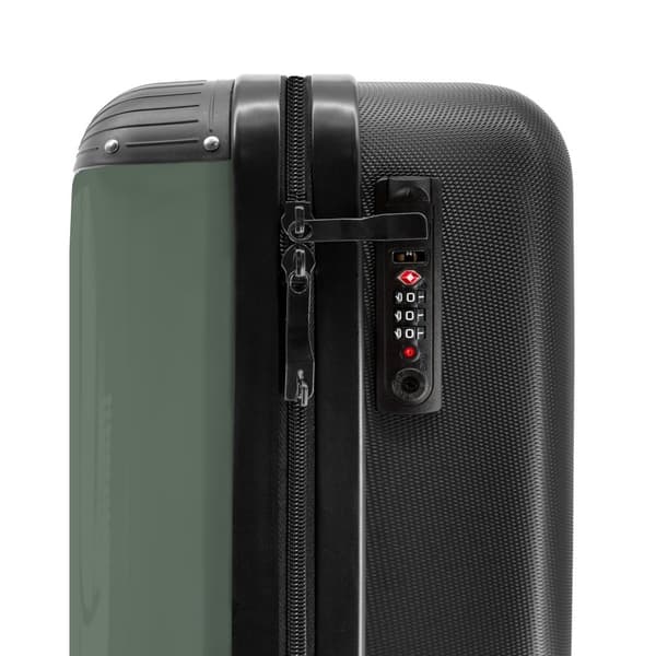NoBoringSuitcase Resväska - 36L Kabinbagage Väska - Koffert med Hjul - 36L Kabin Flightcase Resvagn