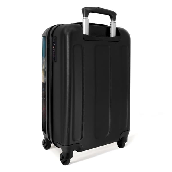 NoBoringSuitcase Resväska - 36L Kabinbagage Väska - Koffert med Hjul - 36L Kabin Flightcase Resvagn