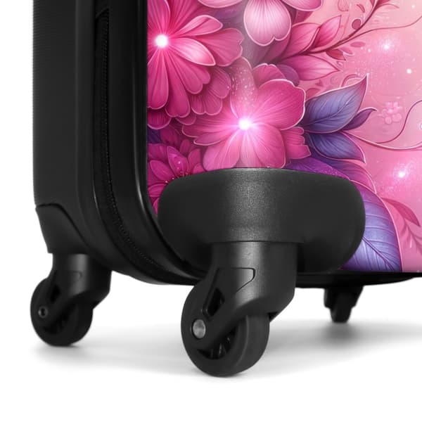 NoBoringSuitcase Resväska - 36L Kabinbagage Väska - Koffert med Hjul - 36L Kabin Flightcase Resvagn