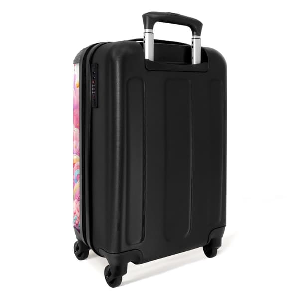 NoBoringSuitcase Resväska - 36L Kabinbagage Väska - Koffert med Hjul - 36L Kabin Flightcase Resvagn