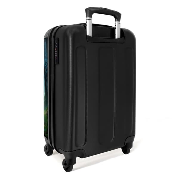 NoBoringSuitcase Resväska - 36L Kabinbagage Väska - Koffert med Hjul - 36L Kabin Flightcase Resvagn