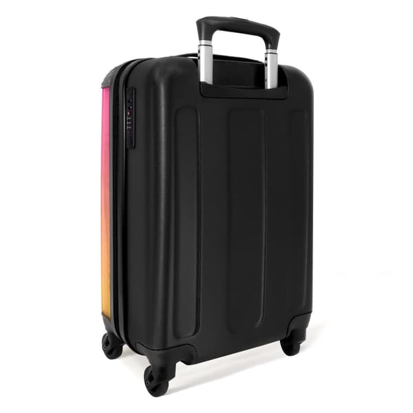 NoBoringSuitcase Resväska - 36L Kabinbagage Väska - Koffert med Hjul - 36L Kabin Flightcase Resvagn