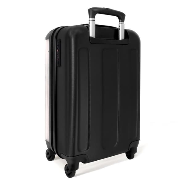 NoBoringSuitcase Resväska - 36L Kabinbagage Väska - Koffert med Hjul - 36L Kabin Flightcase Resvagn