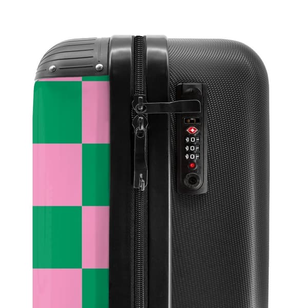NoBoringSuitcase Resväska - 36L Kabinbagage Väska - Koffert med Hjul - 36L Kabin Flightcase Resvagn