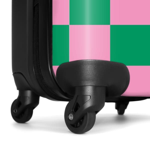 NoBoringSuitcase Resväska - 36L Kabinbagage Väska - Koffert med Hjul - 36L Kabin Flightcase Resvagn