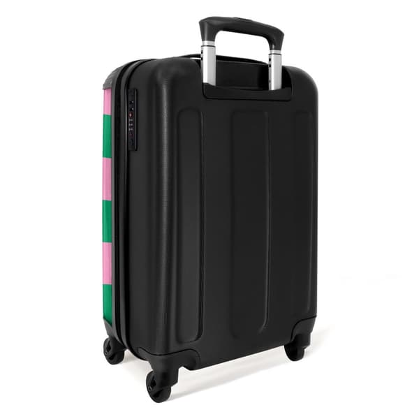 NoBoringSuitcase Resväska - 36L Kabinbagage Väska - Koffert med Hjul - 36L Kabin Flightcase Resvagn