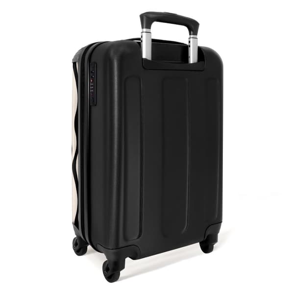 NoBoringSuitcase Resväska - 36L Kabinbagage Väska - Koffert med Hjul - 36L Kabin Flightcase Resvagn