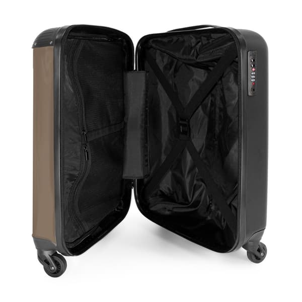 NoBoringSuitcase Resväska - 36L Kabinbagage Väska - Koffert med Hjul - 36L Kabin Flightcase Resvagn