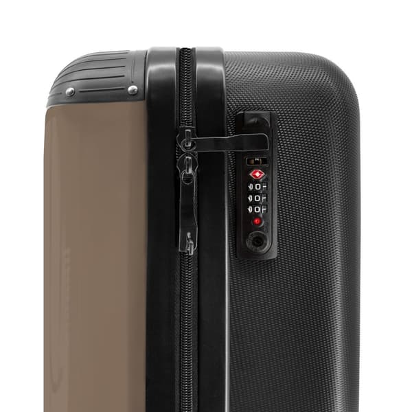NoBoringSuitcase Resväska - 36L Kabinbagage Väska - Koffert med Hjul - 36L Kabin Flightcase Resvagn