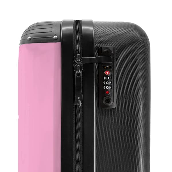 NoBoringSuitcase Resväska - 36L Kabinbagage Väska - Koffert med Hjul - 36L Kabin Flightcase Resvagn