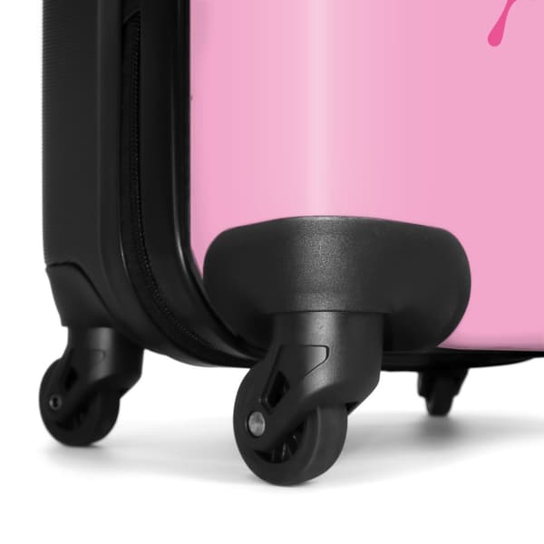 NoBoringSuitcase Resväska - 36L Kabinbagage Väska - Koffert med Hjul - 36L Kabin Flightcase Resvagn