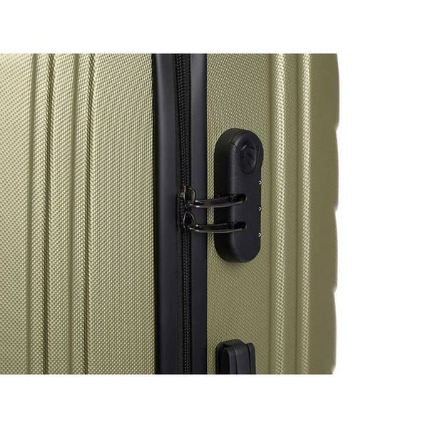 Handbagage - BigBuy Home - Grön - Hårt skal - Dimensioner 38x57x23 cm - Inkluderar trolley