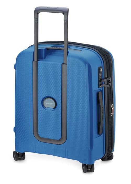 DELSEY PARIS - BELMONT PLUS - Smal stel kabinresväska - 55x40x20 cm - 33 liter - S - Zinkblå