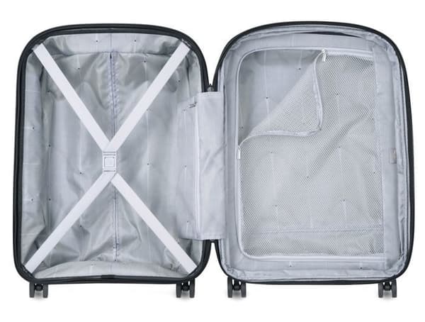DELSEY PARIS - BELMONT PLUS - Smal stel kabinresväska - 55x40x20 cm - 33 liter - S - Zinkblå