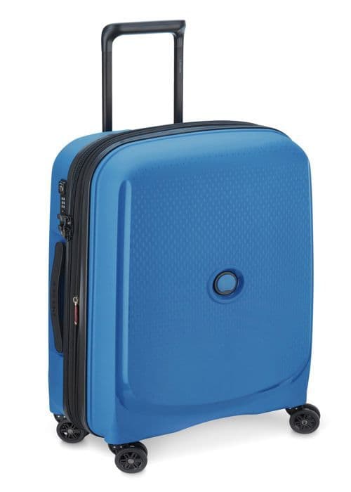 DELSEY PARIS - BELMONT PLUS - Smal stel kabinresväska - 55x40x20 cm - 33 liter - S - Zinkblå