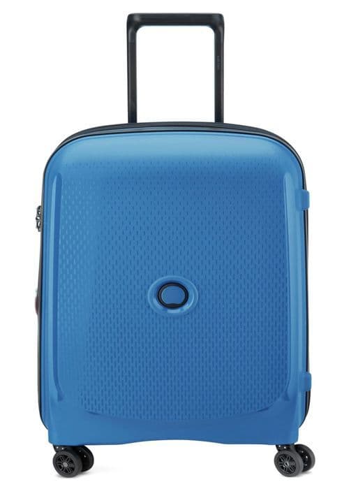 DELSEY PARIS - BELMONT PLUS - Smal stel kabinresväska - 55x40x20 cm - 33 liter - S - Zinkblå