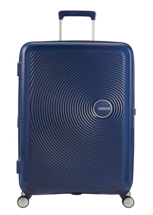 Hård resväska - American Tourister - Ljudlåda - 77cm - Expanderbar - TSA-hänglås
