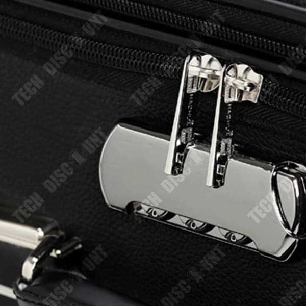 TD® 18 tums business boarding resväska hjul vagn universal PU läder liten lösenord service resväska resväska