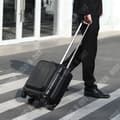 Miniatyrbild 4 av 4: TD® 18 tums Business Boarding Trolley Resväska Front Öppen Dator Uppladdningsbar kortdistans resväska