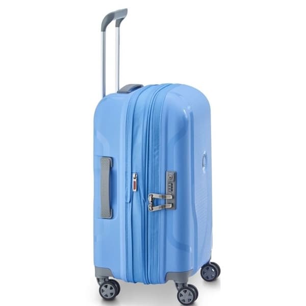 Utvidbar kabinväska - Delsey - Clavel - 55 cm - Lavendelfärgad - Hårt skal