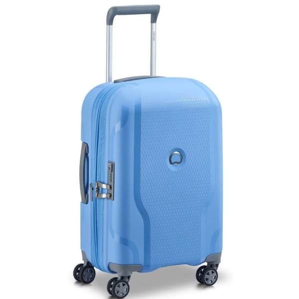 Utvidbar kabinväska - Delsey - Clavel - 55 cm - Lavendelfärgad - Hårt skal
