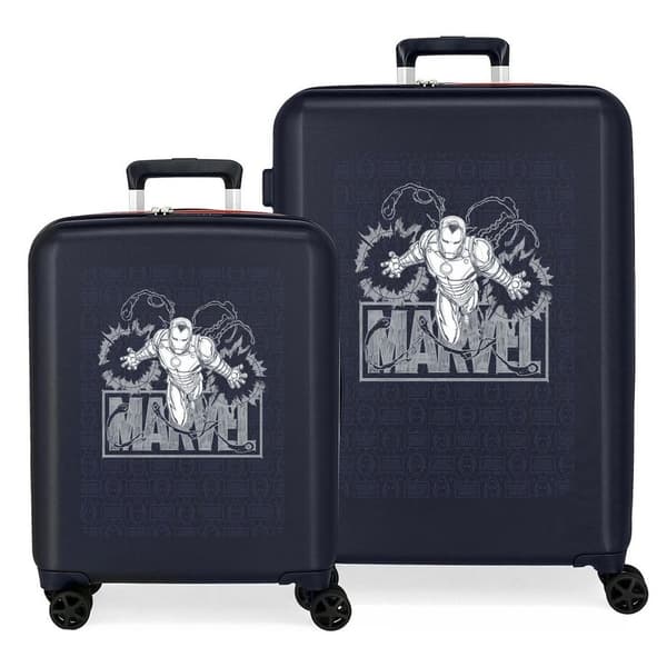 Marvel Iron Man ABS pack 2 trolley suitcases
