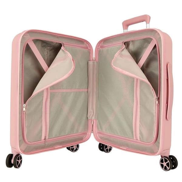 Disney Mickey &#38; Minnie Kisses ABS pack 2 trolley suitcases