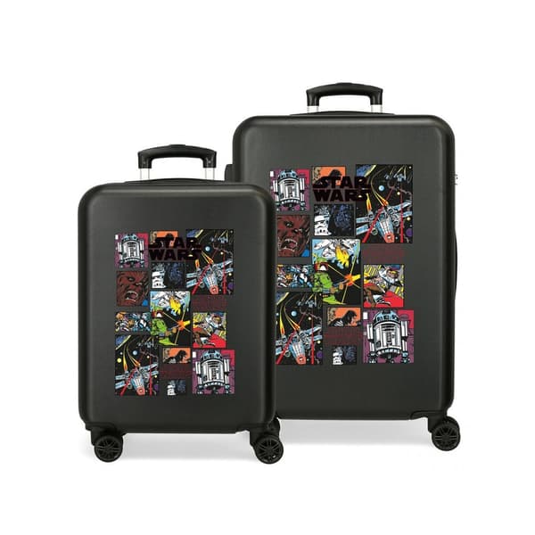 Star Wars Galactic Team ABS pack 2 trolley suitcases