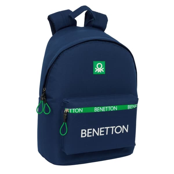 Laptopryggsäck Benetton benetton Marinblå 31 x 41 x 16 cm