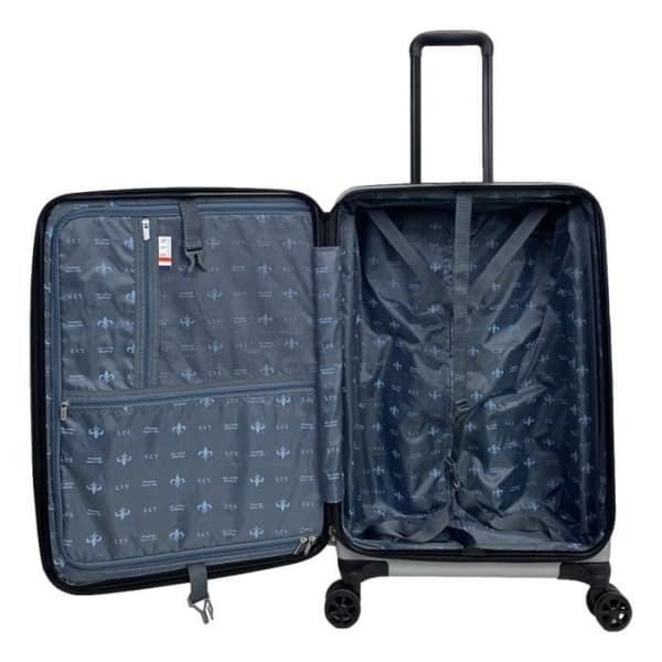 Pack med 3 hårda utvidgade resväskor 2405/3 - Anti-tamper dragkedja - LYS Paris - Svart