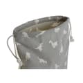 Pikkukuva 3 / 4: Lasten reppu DKD Home Decor Valkoinen Harmaa 24 x 2 x 26 cm (2 osaa)
