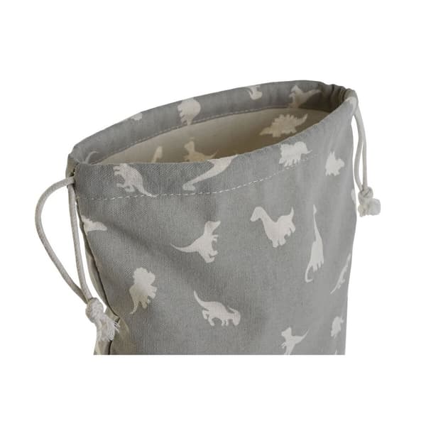 Ryggsekkpose for barn DKD Home Decor Hvit Grå 24 x 2 x 26 cm (2 enheter)