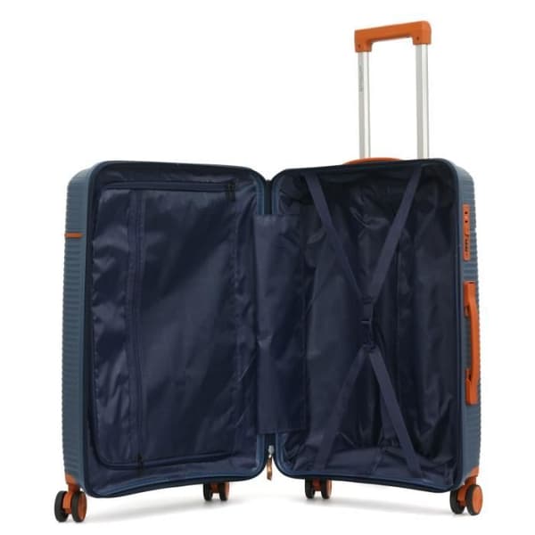 Set med 3 polypropenresor "Travel Light" - LYS Paris 2561/3 - Blå
