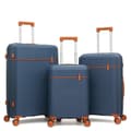 Miniatyrbild 1 av 4: Set med 3 polypropenresor "Travel Light" - LYS Paris 2561/3 - Blå