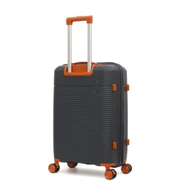 Set med 3 resväskor i polypropen "Travel Light" - LYS Paris 2561/3 - Mörkgrå
