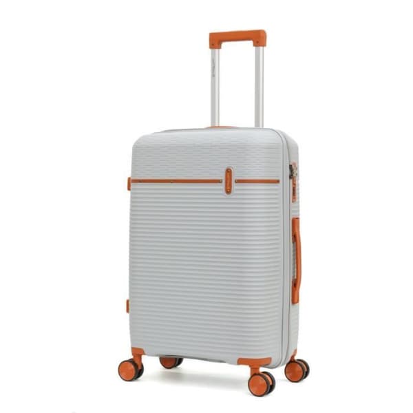 Set med 3 polypropenresväskor "Travel Light" - LYS Paris 2561/3 - Silver