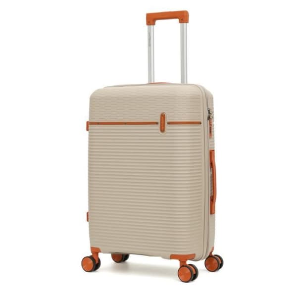 Set av 3 resväskor i polypropylen "Travel Light" - LYS Paris 2561/3 - Taupe