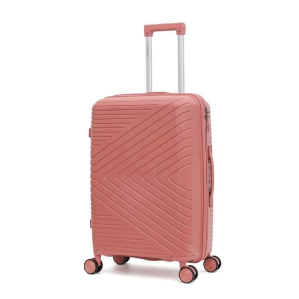 Lot om 3 väskor Polypropylen "Travel Light" - LYS Paris 2551/3 - Rosa