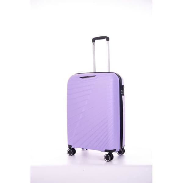 Set om 3 väskor i polypropen "Travel Light" - LYS Paris 2500/3 - Lila