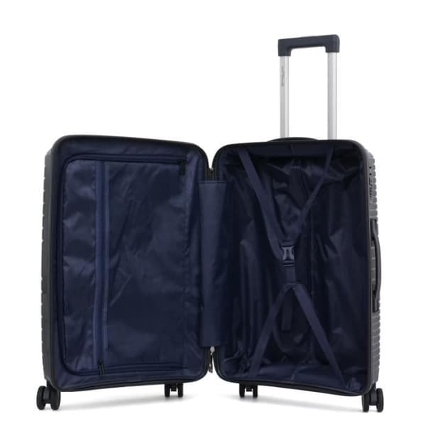 Set om 3 Polypropylen-väskor "Travel Light" - LYS Paris 2551/3 - Mörkgrå