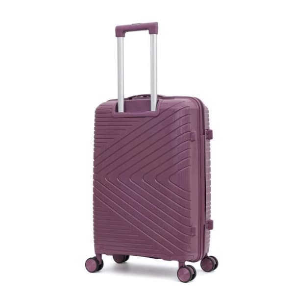 Set med 3 resväskor i Polypropylen "Travel Light" - LYS Paris 2551/3 - Lila