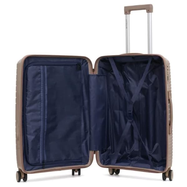 Valise kabin Polypropen "Travel Light" - LYS Paris 2550 - Taupe