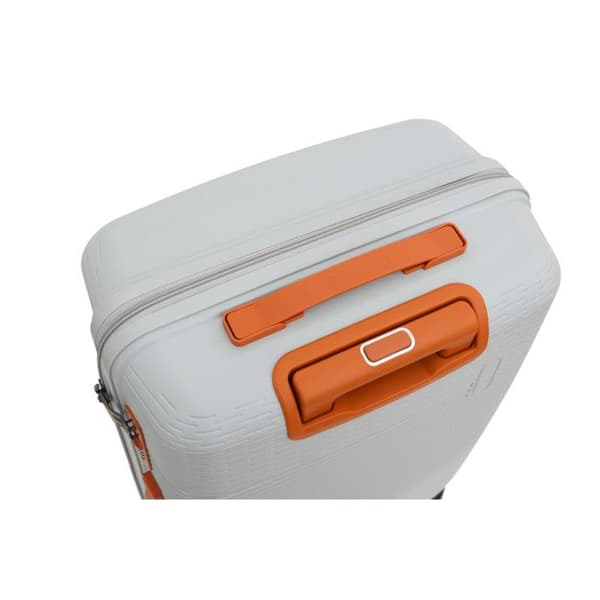 Valise cabine Polypropylène "Travel Light" - LYS Paris 2560 - Silver