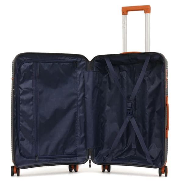 Resväska i polypropen "Travel Light" - LYS Paris 2560 - Mörkgrå