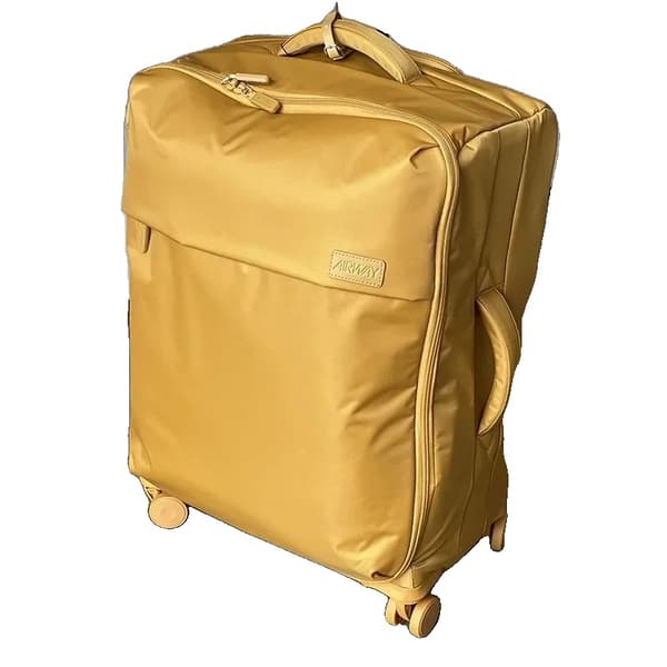 Oxford tyg resväska, lättviktsdesign, 20-tums storlek,20Inches 500mm, Gul