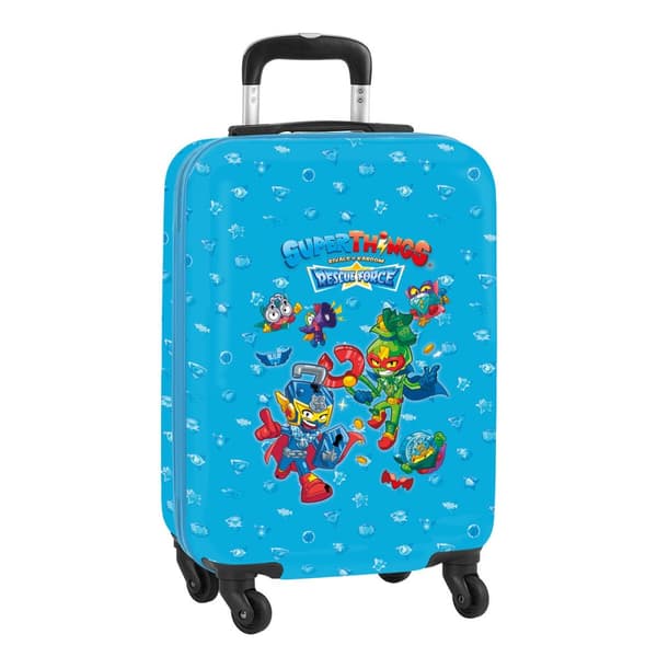 Vedettävä laukku SuperThings Rescue Force Sininen 34,5 x 55 x 20 cm