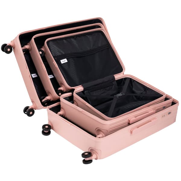 WINGS BUNTING – set med 3 resväskor i ABS+ (S/M/L) med kodlås och 360° hjul