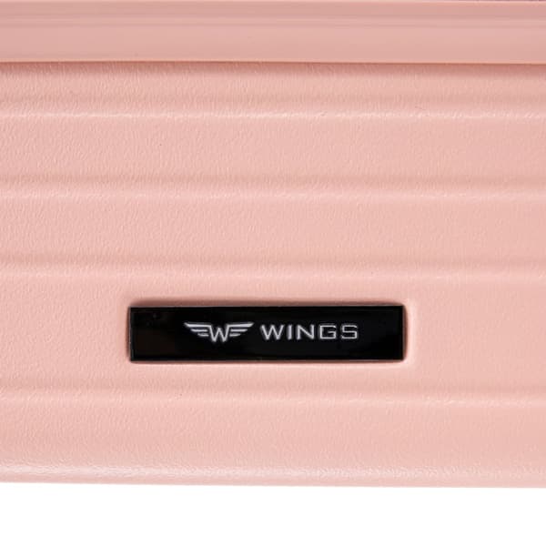 WINGS BUNTING – set med 3 resväskor i ABS+ (S/M/L) med kodlås och 360° hjul