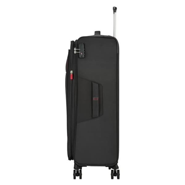 American Tourister Crosstrack Spinner 79 / 29 TSA EXP-vagn Grå / Röd [177713] - resväska eller bagage som säljs separat