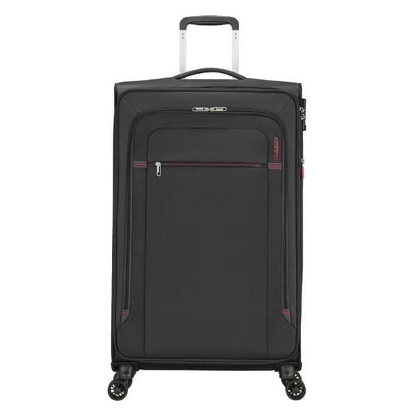 American Tourister Crosstrack Spinner 79 / 29 TSA EXP-vagn Grå / Röd [177713] - resväska eller bagage som säljs separat